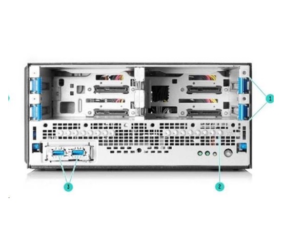 HPE ProLiant MicroServer Gen10 Plus E-2224 (3.4G/4C/8M/2666/71W) 1x16G 2x1TB e208i-p NHP4LFF iLO 4x1Gb UMF