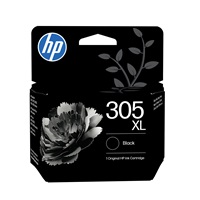 HP 305XL High Yield Black Original Ink Cartridge (240 pages)
