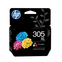 HP 305XL High Yield Tri-color Original Ink Cartridge (200 pages)