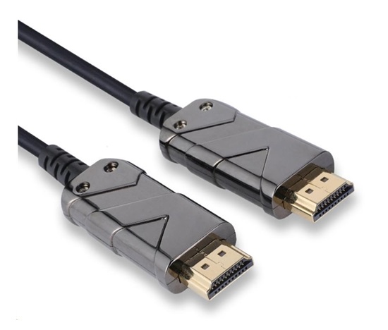 PREMIUMCORD Ultra High Speed HDMI 2.1 optický fiber kabel 8K@60Hz,zlacené 40m