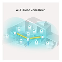 TP-Link Deco X20(3-pack) WiFi6 Mesh (AX1800, 2,4GHz/5GHz, 2xGbELAN/WAN)