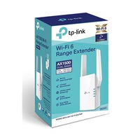 TP-Link RE505X OneMesh/EasyMesh WiFi6 Extender/Repeater (AX1500,2,4GHz/5GHz,1xGbELAN)