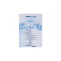 Orava Stomafresh sonický zubní kartáček, 5 režimů, cestovní pouzdro, časovač, bílá