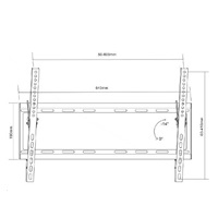 Sklopný držák na ploché Tv Fiber Mounts M6C05