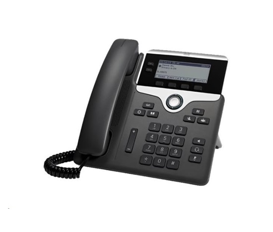 Cisco CP-7821-3PCC-K9=, VoIP telefon, 2line, 2x10/100, 3,5" displej, PoE