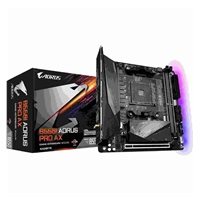GIGABYTE MB Sc AM4 B550 I AORUS PRO AX, AMD B550, 2xDDR4, 1xDP, 2xHDMI, WI-FI, mITX