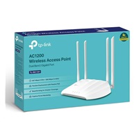 TP-Link TL-WA1201 WiFi5 bezdrátový přístupový bod (AC1200,2,4GHz/5GHz,1xGbE,1xPoE-in)