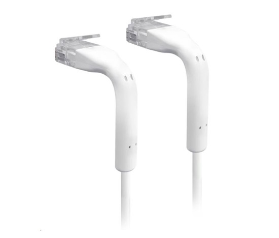 UBNT UniFi Ethernet Patch Kabel [8m, Cat6, UTP, licna, bílý]