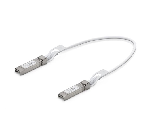 UBNT UC-DAC-SFP28, Direct Attach Cable Patch Cable, SFP28 DAC, 25G, bílý, 0,5m