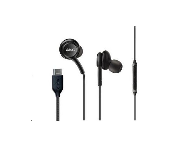 Samsung stereo sluchátka EO-IC100BBE, USB-C, černá