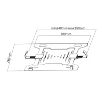 Kancelářský držák Fiber Mounts 836F160