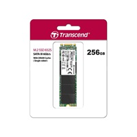 TRANSCEND SSD MTS832S, Single Side, 256GB, M.2 2280, SATA B+M Key, TLC