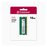 TRANSCEND SODIMM DDR4 16GB 2666MHz 2Rx8 1Gx8 CL19 1.2V