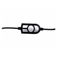 GEMBIRD sluchátka s mikrofonem GHS-U-5.1-01, gaming, 5.1 surround, černo-červená, USB