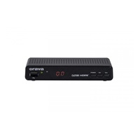 Orava DVB-30 digitální pozemní přijímač DVB-T2, HD, HEVC, PVR, paměť pro 500 programů, SCART, HDMI, ethernet, černá