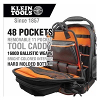 KLEIN TOOLS - Tradesman Pro™ Tool Master, batoh na nářadí - 48 kapes