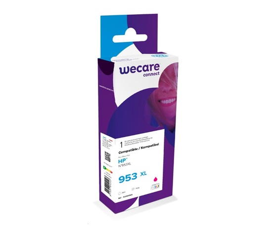 WECARE Wkład ARMOR do HP OfficeJet Pro 8218, 8710, 8720, 8730, 8740 czerwona 26ml (953XL)