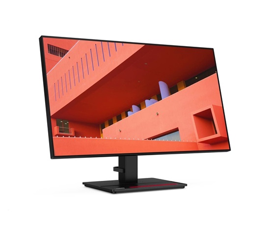 LENOVO LCD P27h-20 - 27'',IPS,matný,16:09,2560x1440,178/178,4ms,350cd/m2,1000:1,HDMI,DP,USB Type-C,USB Hub,VESA,Pivot