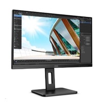 AOC MT IPS LCD WLED 23,8" 24P2Q - IPS panel, 1920x1080, D-Sub, DVI, HDMI, DP, USB, repro, pivot
