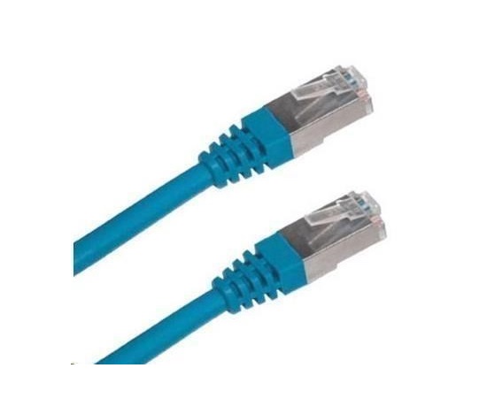XtendLan patch kabel Cat6A, SFTP, LS0H - 10m, modrý