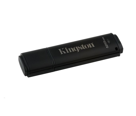 Kingston Flash Disk 128GB DataTraveler 4000 G2DM (USB 3.0, 256-bit šifrování AES)