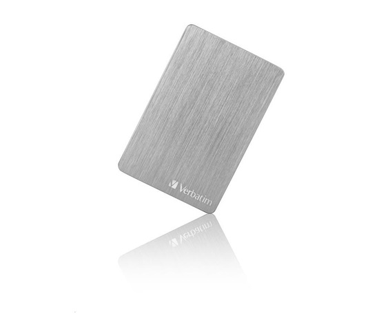 VERBATIM HDD 2.5" 1TB Store 'n' Go ALU Slim Portable Hard Drive USB 3.2, Space gray