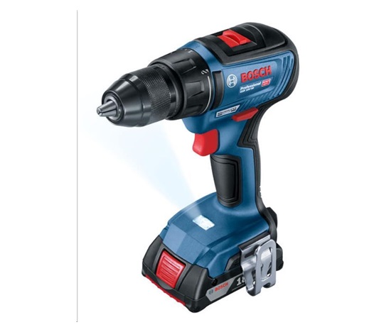 BOSCH GSR 18V-50, akumulátorový vrtací šroubovák, 0 – 460 / 0 – 1.800 ot/min, 10 mm