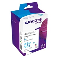 WECARE Wkład ARMOR do HP Officejet Pro 8100, 8600, 1B+1C+1M+1Y, 1x75/3x30ml, 1x2890p/3x2295p (C2P43AE/950XL/951XL)