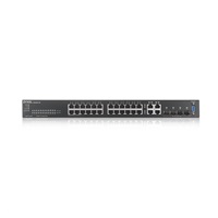 Zyxel GS2220-28 28-port L2 Managed Gigabit Switch, 24x gigabit RJ45, 4x gigabit RJ45/SFP