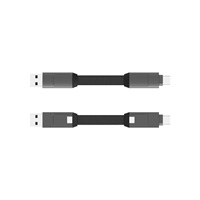 inCharge 6 – nabíjecí a datový kabel 6 v 1, šedý