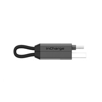 inCharge 6 – nabíjecí a datový kabel 6 v 1, šedý