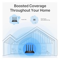 TP-Link Archer C6U OneMesh/EasyMesh WiFi5 router (AC1200, 2,4GHz/5GHz, 4xGbELAN, 1xGbEWAN, 1xUSB2.0)