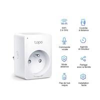 TP-Link Tapo P100(2-pack) chytrá WiFi mini zásuvka (2300W,10A,2,4 GHz,BT)