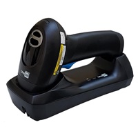 CipherLab 2564 bezdrátová čtečka 2D a QR kódů, Bluetooth, černá se závěsným poutkem, USB Kit