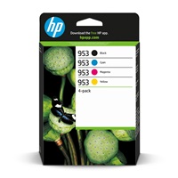 HP 953 CMYK Original Ink Cartridge 4-Pack (700 / 700 / 700 / 1,000 pages)
