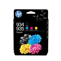 HP 934 Black/935 CMY Ink Cartridge 4-Pack (400 / 400 / 400 / 400 pages)