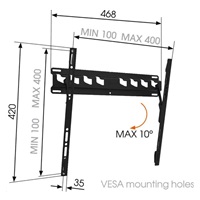 Vogel‘s MA3010 - TV držák s náklonem M