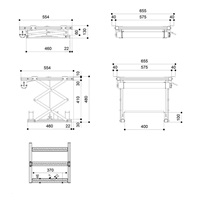 Vogel‘s PPL 2035 - výtah na projektor 35 cm
