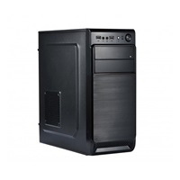 SPIRE skříň OEM1522, 500W, Midi Tower, USB 2.0, black