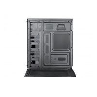 SPIRE skříň VISION 7022 RGB + 3x 12CM RGB FANS, Midi Tower, gaming, bez zdroje, Black