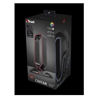 TRUST stojan na sluchátka GXT 265 Cintar RGB Headset Stand