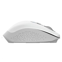 TRUST bezdrátová Myš Ozaa Rechargeable Wireless Mouse - white
