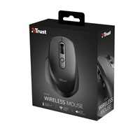 TRUST bezdrátová Myš Ozaa Rechargeable Wireless Mouse - black