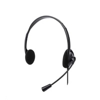 MANHATTAN Sluchátka s mikrofonem Stereo USB Headset, bulk