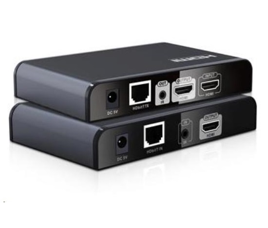 PREMIUMCORD HDMI extender na 120m přes LAN, over IP, HDBitT, lokální HDMI výstup