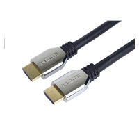 PREMIUMCORD Kabel HDMI 2.1 High Speed + Ethernet kabel (Zinc Alloy krytky, zlacené konektory) 1m