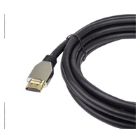 PREMIUMCORD Kabel HDMI 2.1 High Speed + Ethernet kabel (Zinc Alloy krytky, zlacené konektory) 2m