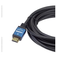 PREMIUMCORD Kabel HDMI - Ultra HDTV, 1m (kovové, zlacené konektory)