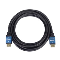 PREMIUMCORD Kabel HDMI - Ultra HDTV, 2m (kovové, zlacené konektory)
