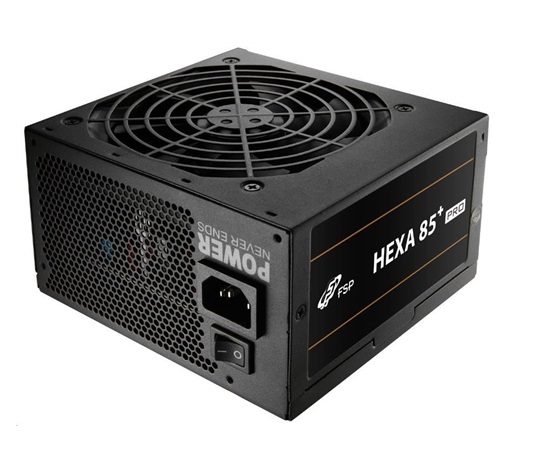 Fortron zdroj 350W HEXA 85+ PRO 350, full range, ATX, Bronze, DC/DC